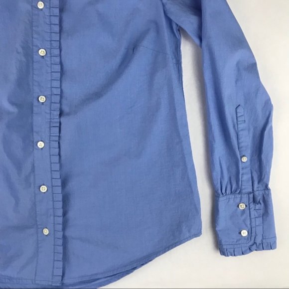 J.Crew Ruffled Button-up Shirt - Picture 4 of 5